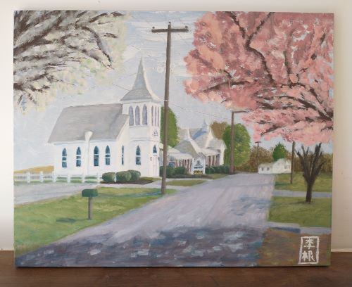 boyds spring painting