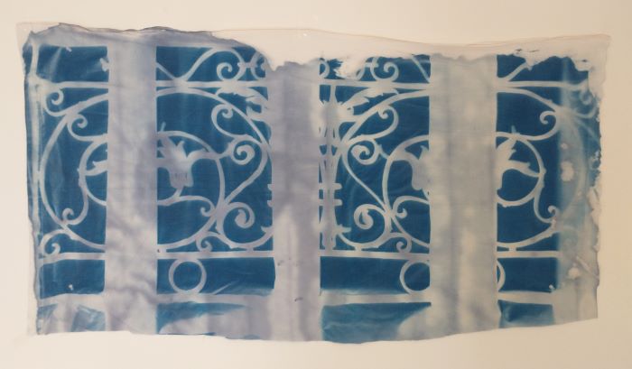 paris balcony cyanotype project